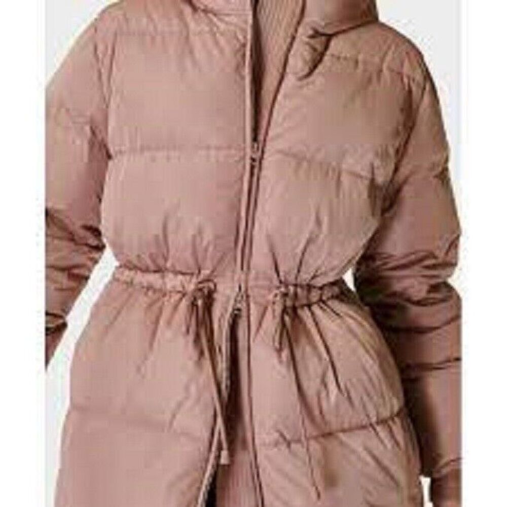 Sweaty Betty Women's Alto Water Resistant Puffer Jacket  Pink- SZ XL
